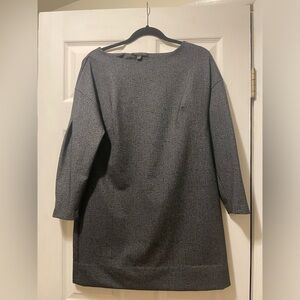 Banana republic thick material gray dress size small petite